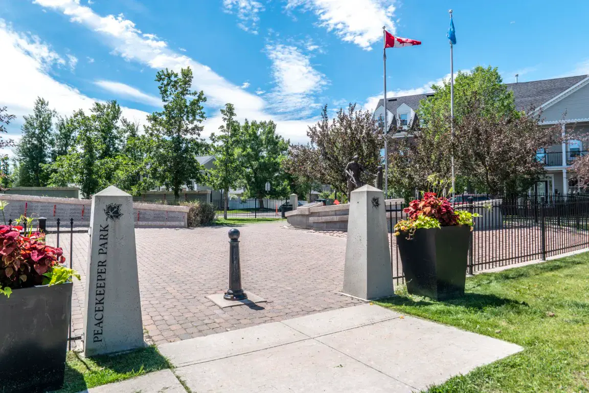 Garrison Green community in Calgary